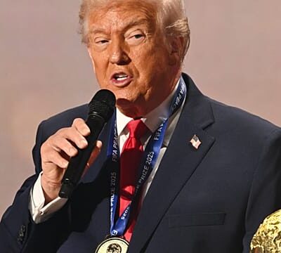 FIFA awards US President Trump its first ever international peace prize