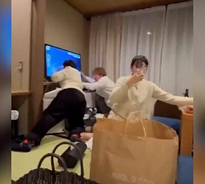 Japan earthquake caught on camera in late night videos