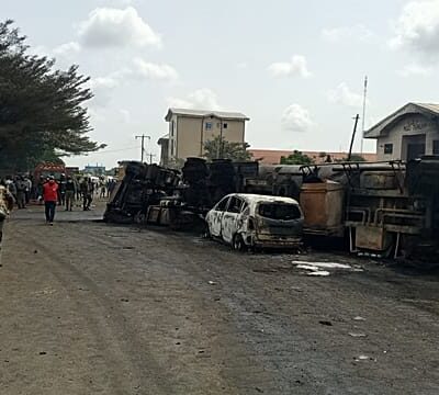 Fuel tanker explosion kills at least eight people in Cameroon