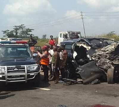 Relatives of boxer Anthony Joshua express shock at car crash that killed two