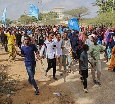 Somalis rally nationwide against Israel’s recognition of Somaliland