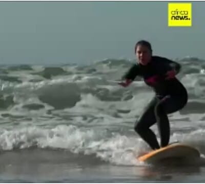 Morocco: Surfers celebrate the New Year on the waves of Taghazout