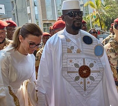 Guinea’s junta leader Mamadi Doumbouya sworn in as president
