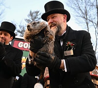 Groundhog Day: Punxsutawney Phil predicts six more weeks of winter