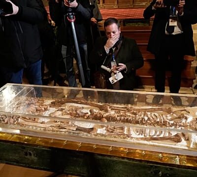 Italy: St Francis of Assisi’s bones on public display for first time