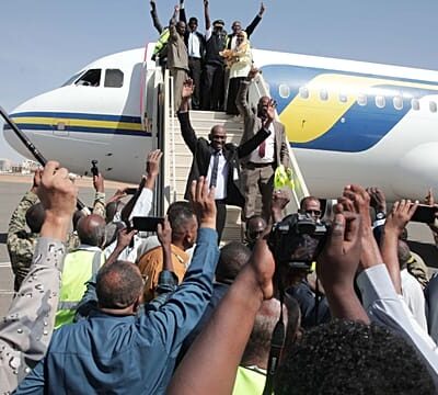 United Nations plane lands at Khartoum airport for first time since war began