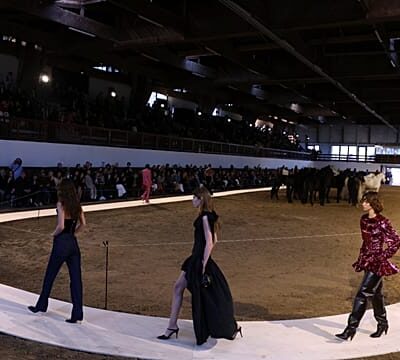 Gabon fashion designer brings traditional raffia to Paris runways