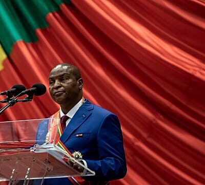 Touadera sworn in for third term as Central African Republic president