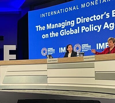 “The IMF’ mission is to help countries help themselves”