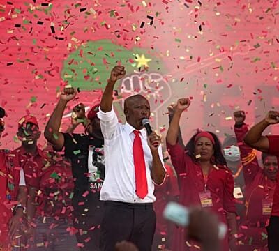 SA opposition leader Julius Malema awaits sentence on Thursday