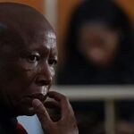 South African opposition leader sentenced to five years in jail for firing gun