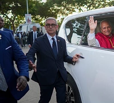 Malabo prepares for the arrival of Pope Leo XIV