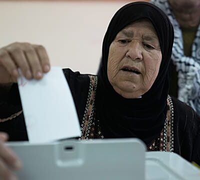 West Bank and part of Gaza vote in first municipal elections since war