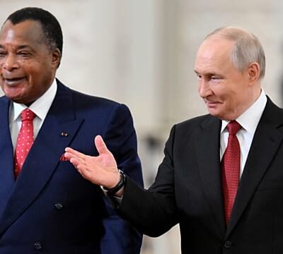 Republic of Congo president holds talks with his Russian counterpart
