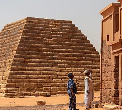 Loyal groundskeepers guard Sudan’s ancient Nubian pyramids