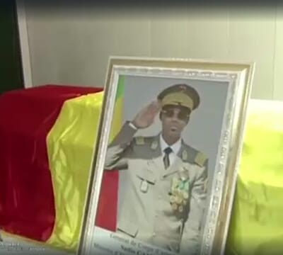 Thousands pay tribute to Mali’s slain defence minister under tight security