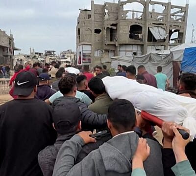 Funeral in Jabalia after Israeli strike hits Gaza wake despite ceasefire