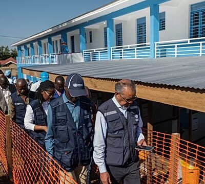 WHO chief attends opening of Ebola treatment centre in eastern Congo