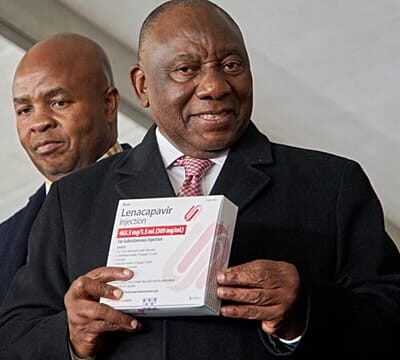 Ramaphosa hails Lenacapavir roll out as turning point in HIV fight